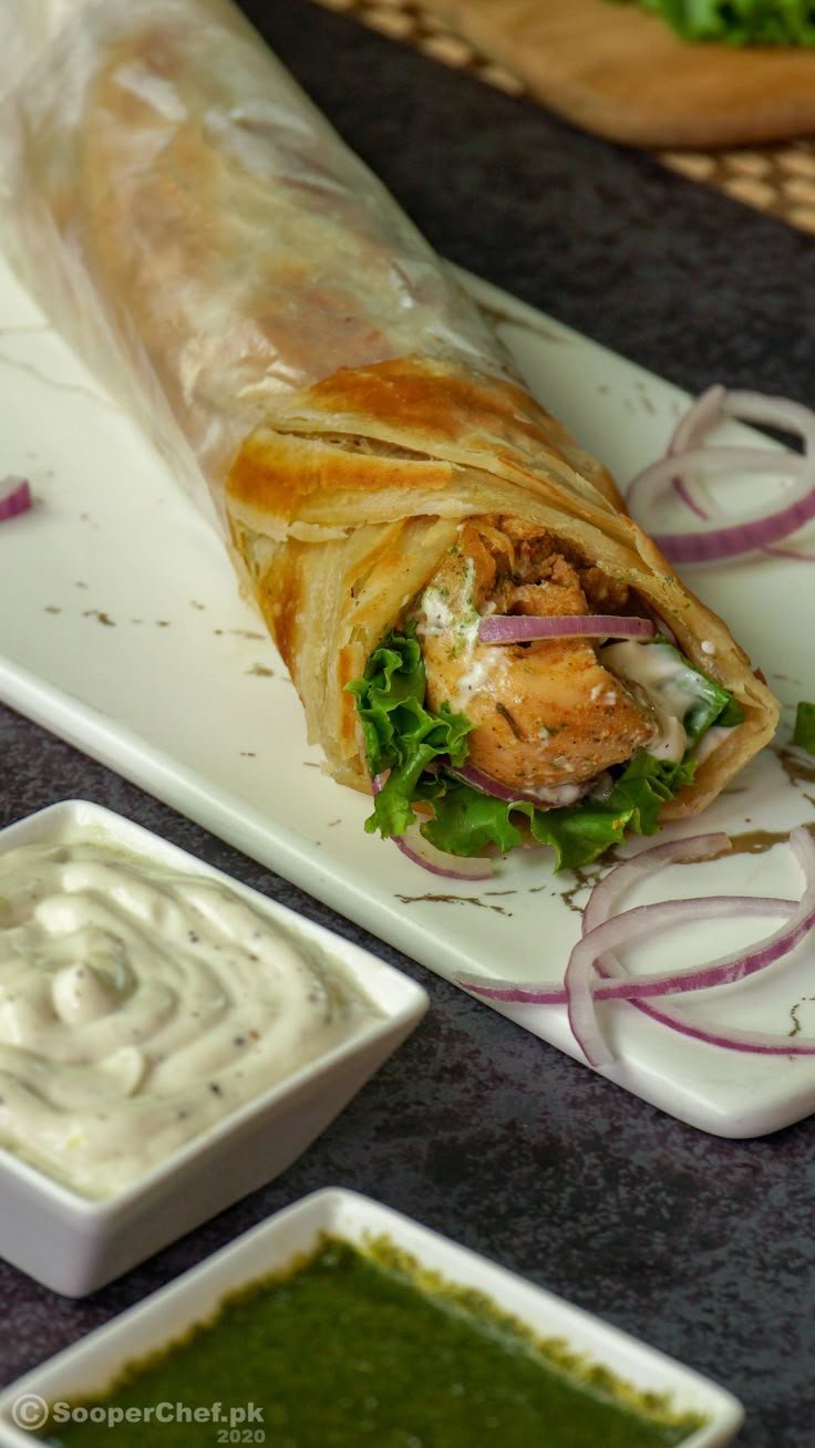 Zinger Paratha Roll