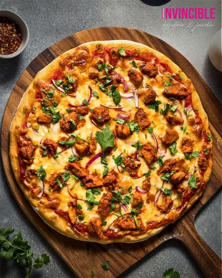 Chicken Tikka Pizza