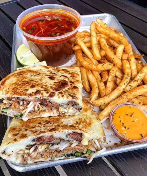 Mexican Sandwich (With Fries)