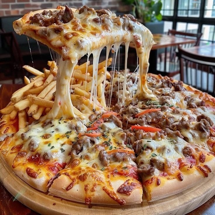 Chicken Cheese Stuffed Pizza